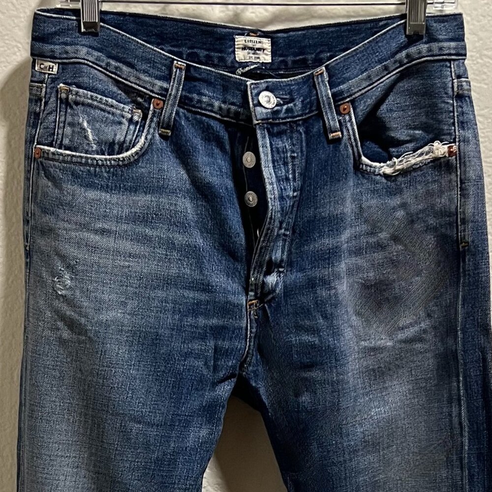Citizens of Humanity “Liya” Premium Vintage High Rise Crop Jeans - Sz 27